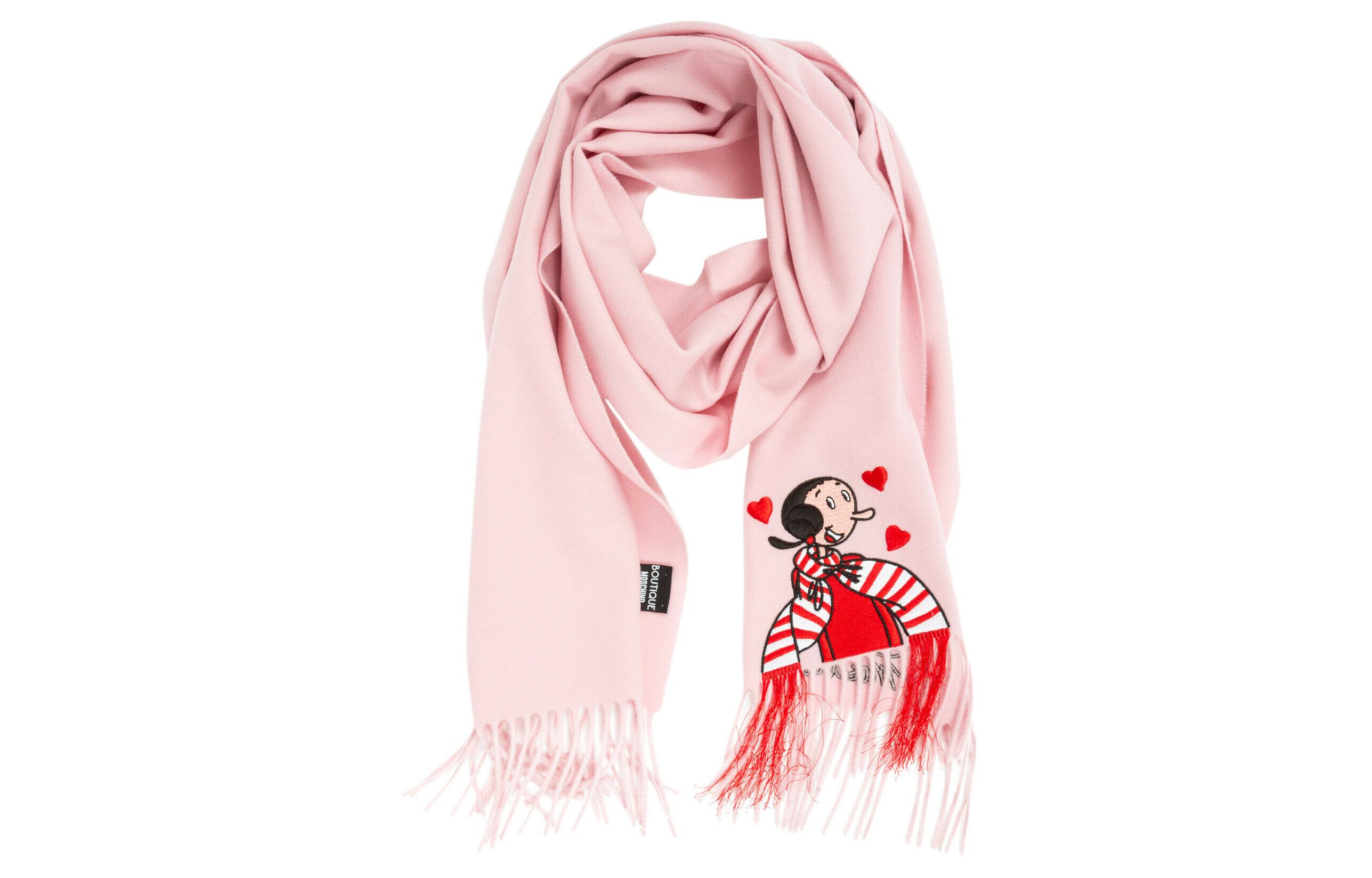 Moschino Вязаный шарф женский розовый
Moschino Вязаный шарф женский розовый