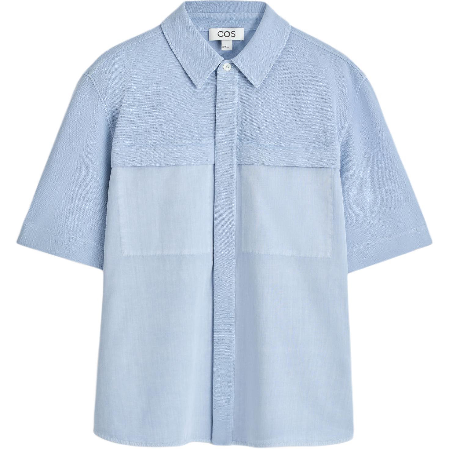 COS Мужская рубашка светло-голубого цвета
COS Мужская рубашка светло-голубого цвета