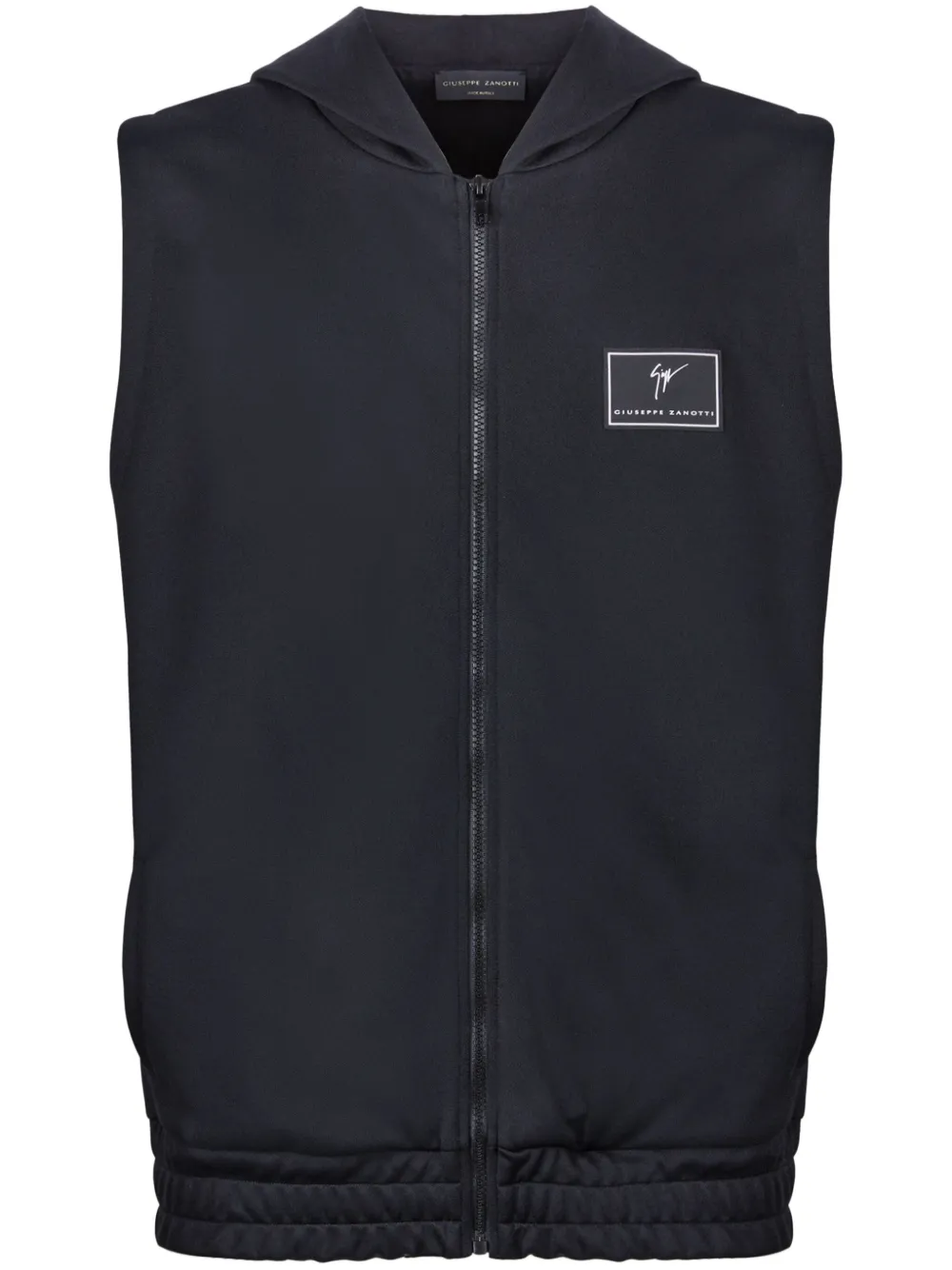 Жилет на молнии с капюшоном Giuseppe Zanotti, черный
Жилет на молнии с капюшоном Giuseppe Zanotti, черный