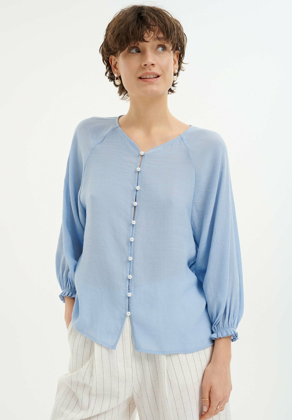 Блуза Greenpoint, светло-голубой 
Блуза Greenpoint, светло-голубой