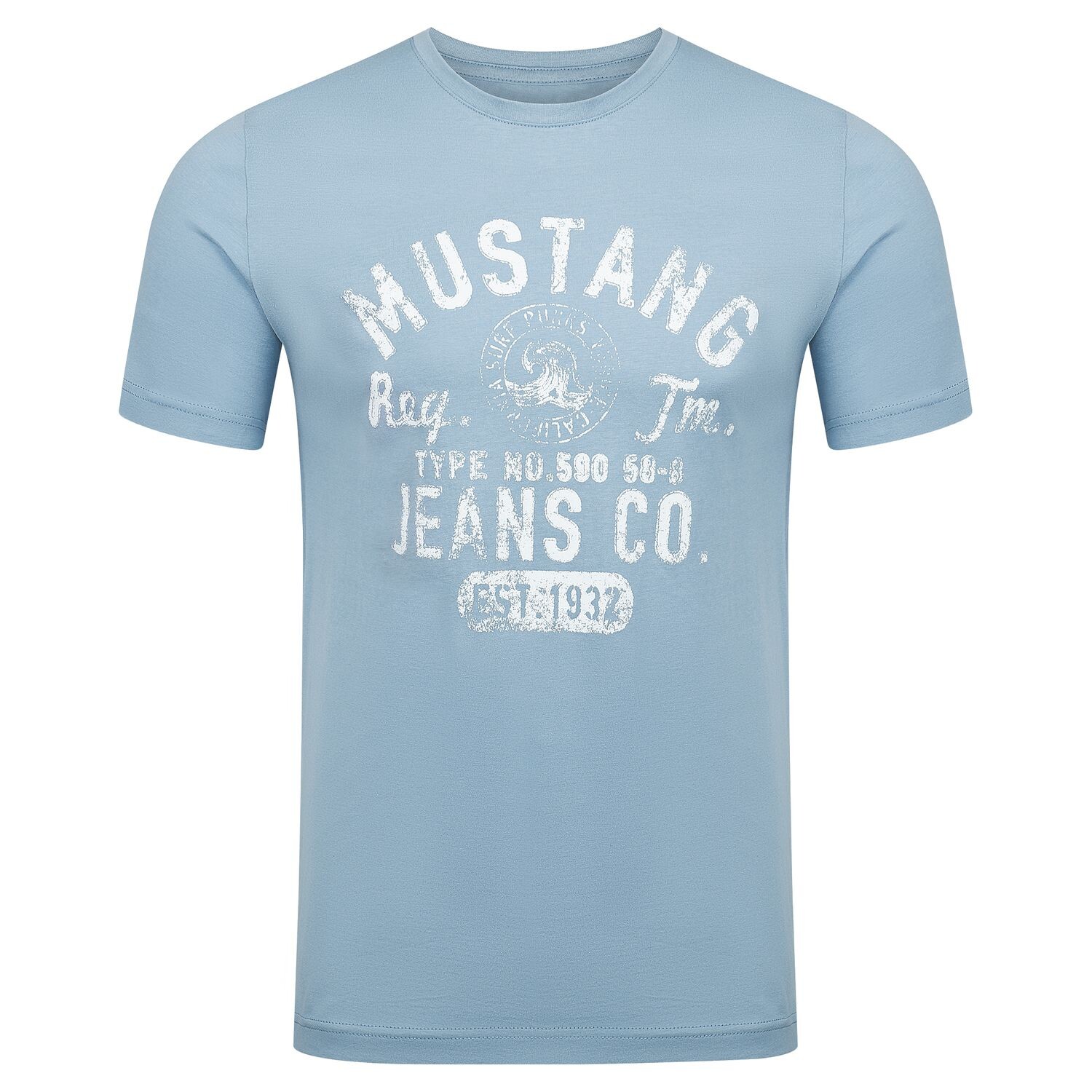 Футболка Mustang Basic Print Tee, синий
Футболка Mustang Basic Print Tee, синий