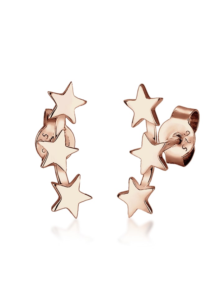 Elli Серьги из серебра 925 пробы в виде звезд, астрономических символов и звезды в оправе из розового золота
Elli Серьги из серебра 925 пробы в виде звезд, астрономических символов и звезды в оправе из розового золота