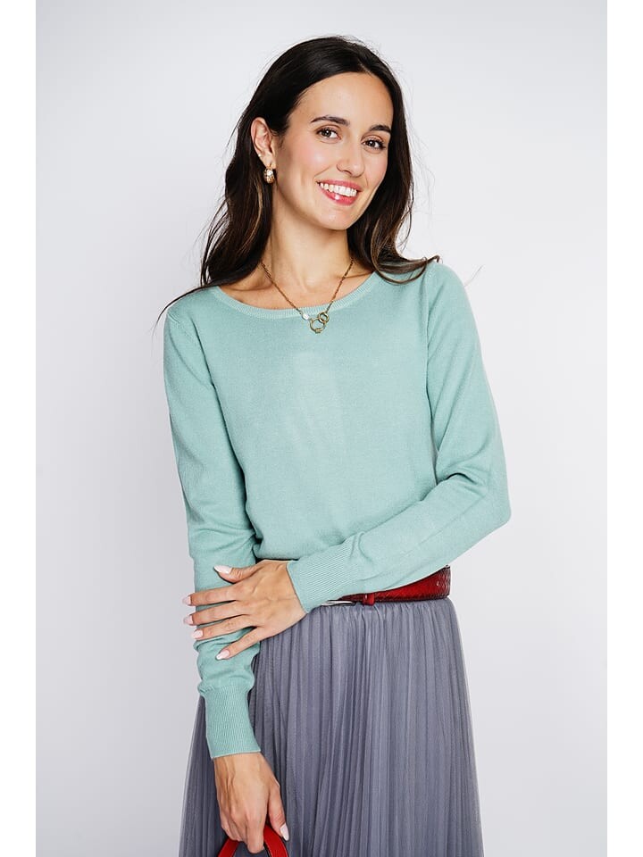 Пуловер ASSUILI Kaschmir-Pullover, бирюзовый
Пуловер ASSUILI Kaschmir-Pullover, бирюзовый