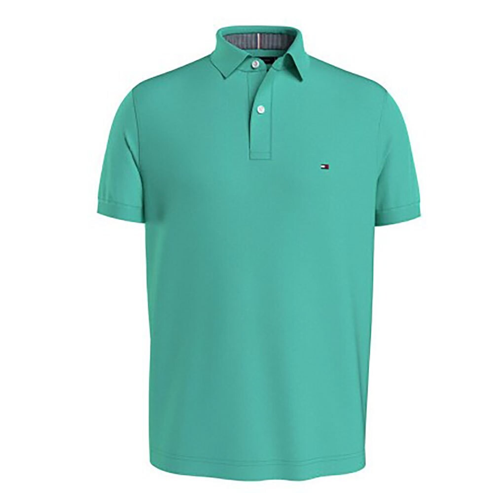 Поло Tommy Hilfiger 1985 Regular Fit, зеленый 
Поло Tommy Hilfiger 1985 Regular Fit, зеленый