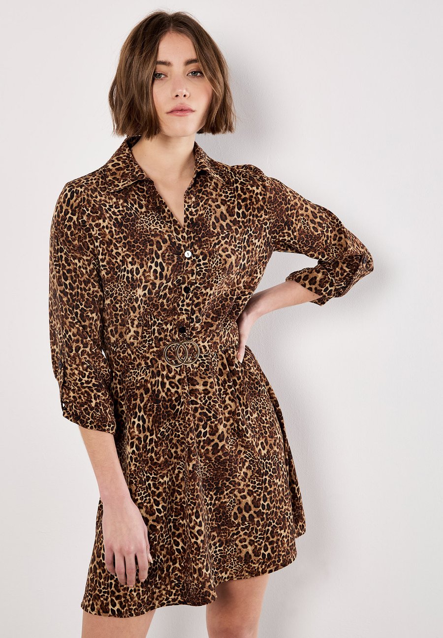 Платье Apricot ANIMAL PRINT CREPE MINI, Brown
Платье Apricot ANIMAL PRINT CREPE MINI, Brown