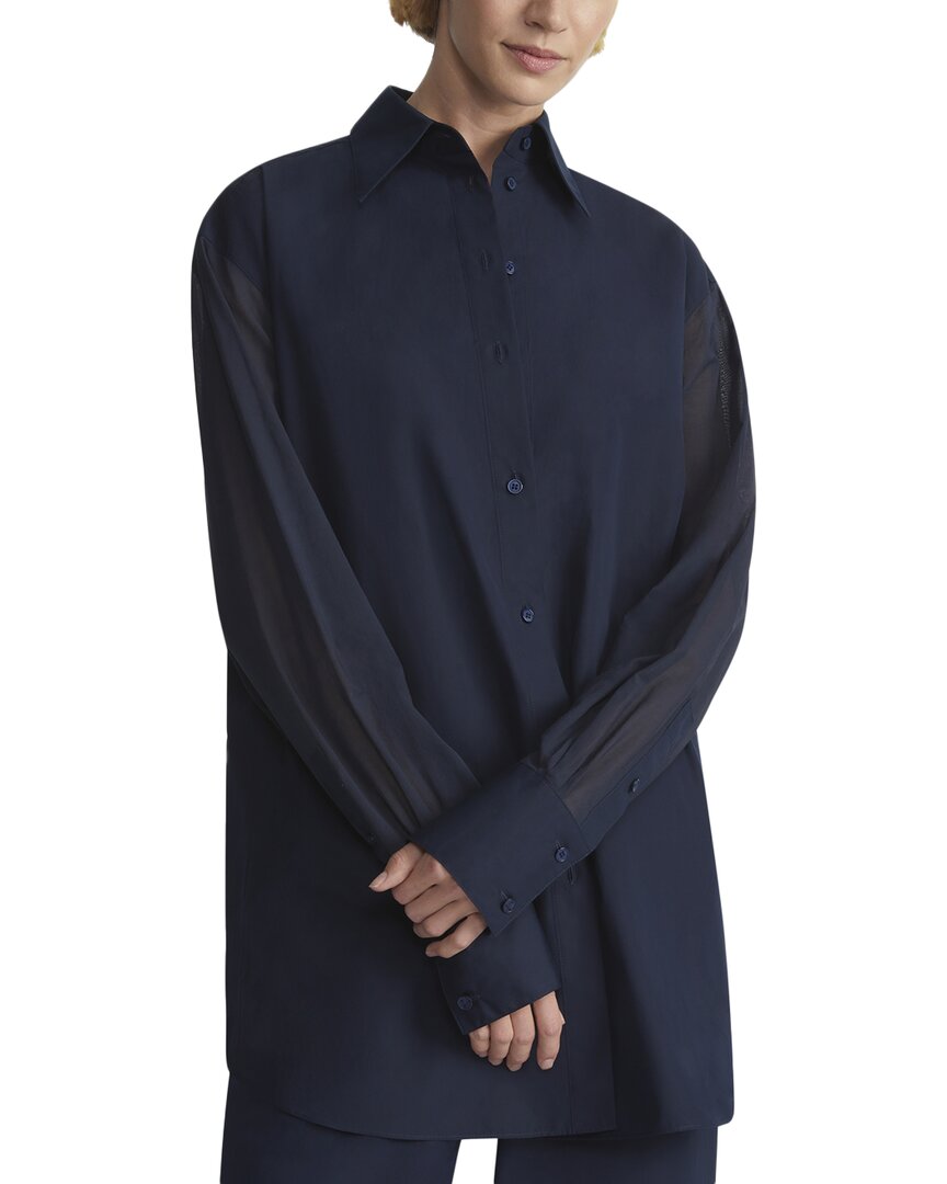 Лафайет 148 Нью-Йорк Блуза с прозрачными рукавами оверсайз Lafayette 148 New York, черный
Лафайет 148 Нью-Йорк Блуза с прозрачными рукавами оверсайз Lafayette 148 New York, черный