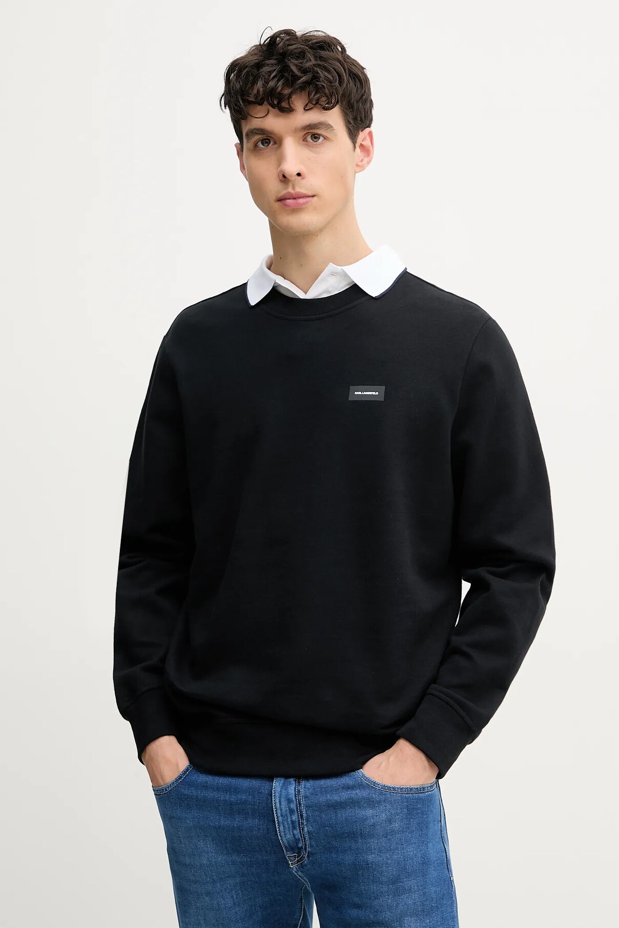 Хлопковая толстовка Karl Lagerfeld, черный
Хлопковая толстовка Karl Lagerfeld, черный