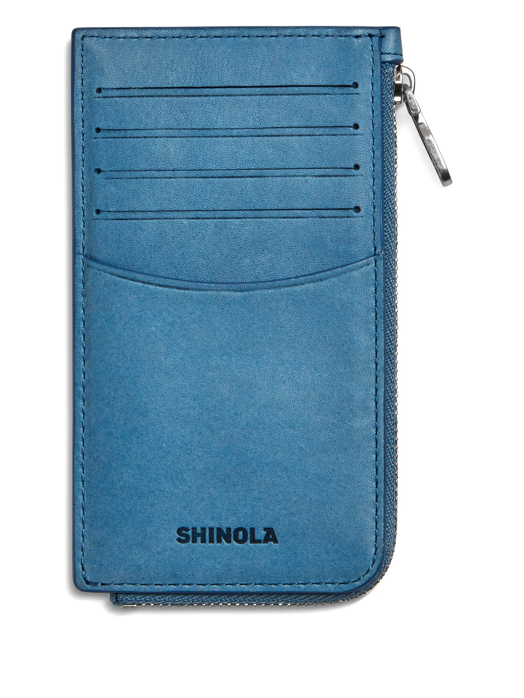 Кошелек на молнии Shinola, синий
Кошелек на молнии Shinola, синий
