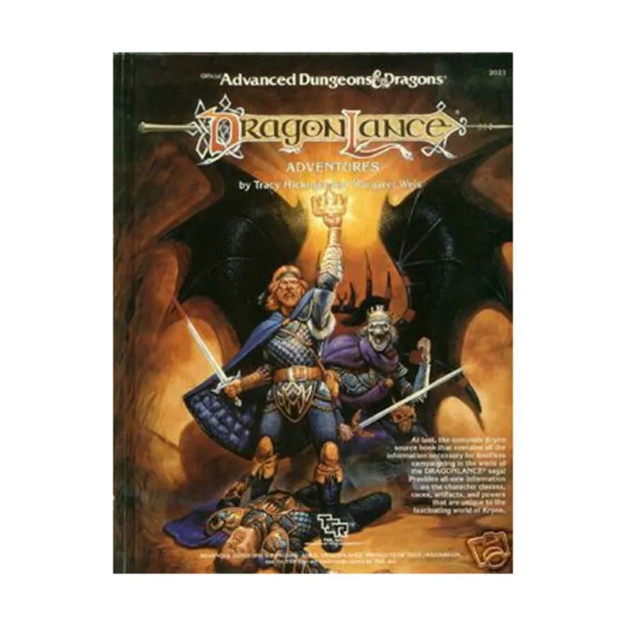 Dragonlance Adventures, AD&D Miniature Reprints (Twenty First Century Games), мягкая обложка
Dragonlance Adventures, AD&D Miniature Reprints (Twenty First Century Games), мягкая обложка