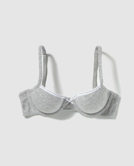 Бюстгальтер из пеноматериала для девочек на косточках Cotton Juice, серый
Бюстгальтер из пеноматериала для девочек на косточках Cotton Juice, серый