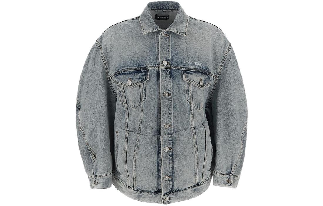 Джинсовая куртка унисекс Balenciaga, синий
Джинсовая куртка унисекс Balenciaga, синий