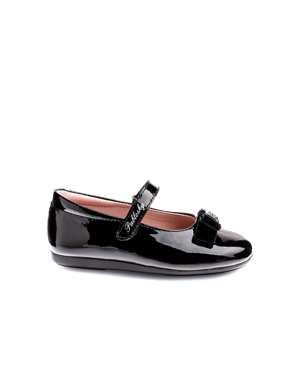 Кожаные балетки для девочек на застежке-липучке Pablosky, черный
Кожаные балетки для девочек на застежке-липучке Pablosky, черный