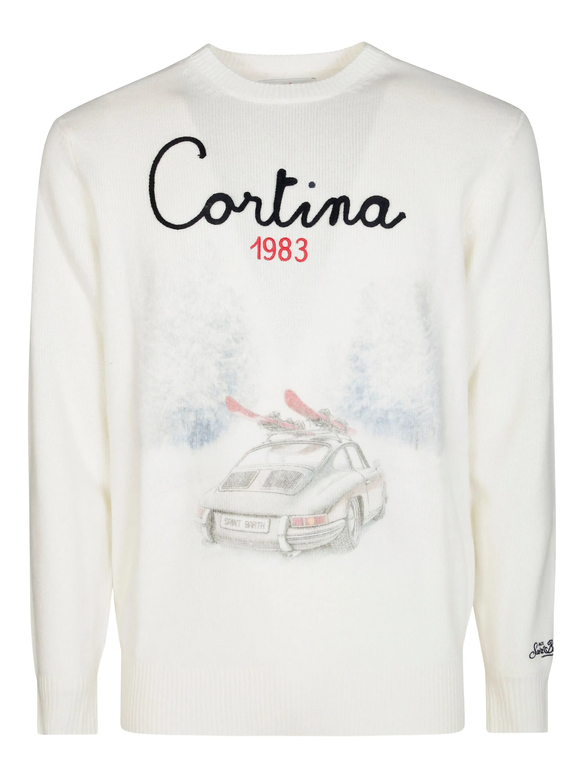 Свитер с графичным принтом Mc2 Saint Barth, белый
Свитер с графичным принтом Mc2 Saint Barth, белый