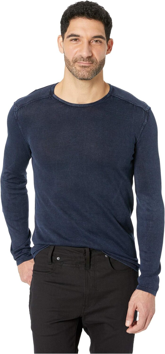 Круглый вырез с длинными рукавами, кислотная стирка Y1833U4B John Varvatos, темно-синий
Круглый вырез с длинными рукавами, кислотная стирка Y1833U4B John Varvatos, темно-синий