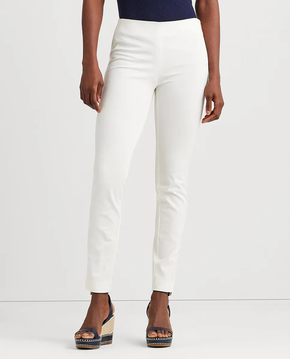 Узкие женские брюки из твила Lauren Ralph Lauren, белый
Узкие женские брюки из твила Lauren Ralph Lauren, белый