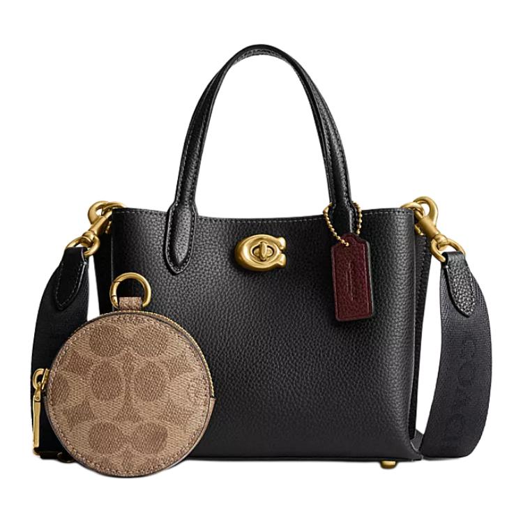 Сумка-шоппер Willow из галечной кожи, через плечо, маленькая, женская, черный COACH
Сумка-шоппер Willow из галечной кожи, через плечо, маленькая, женская, черный COACH