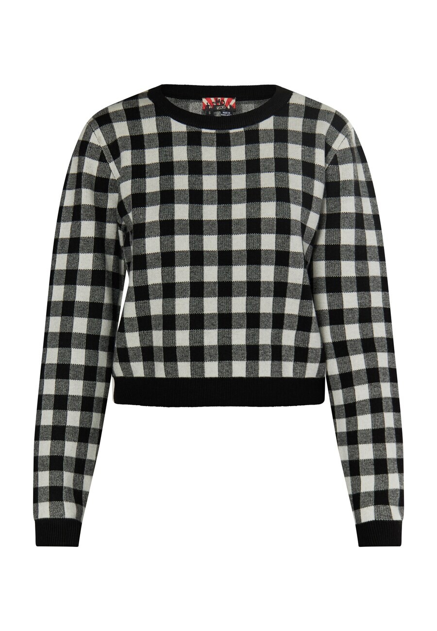 Тонкий вязаный свитер myMo ROCKS Sweater Ucy, черный
Тонкий вязаный свитер myMo ROCKS Sweater Ucy, черный