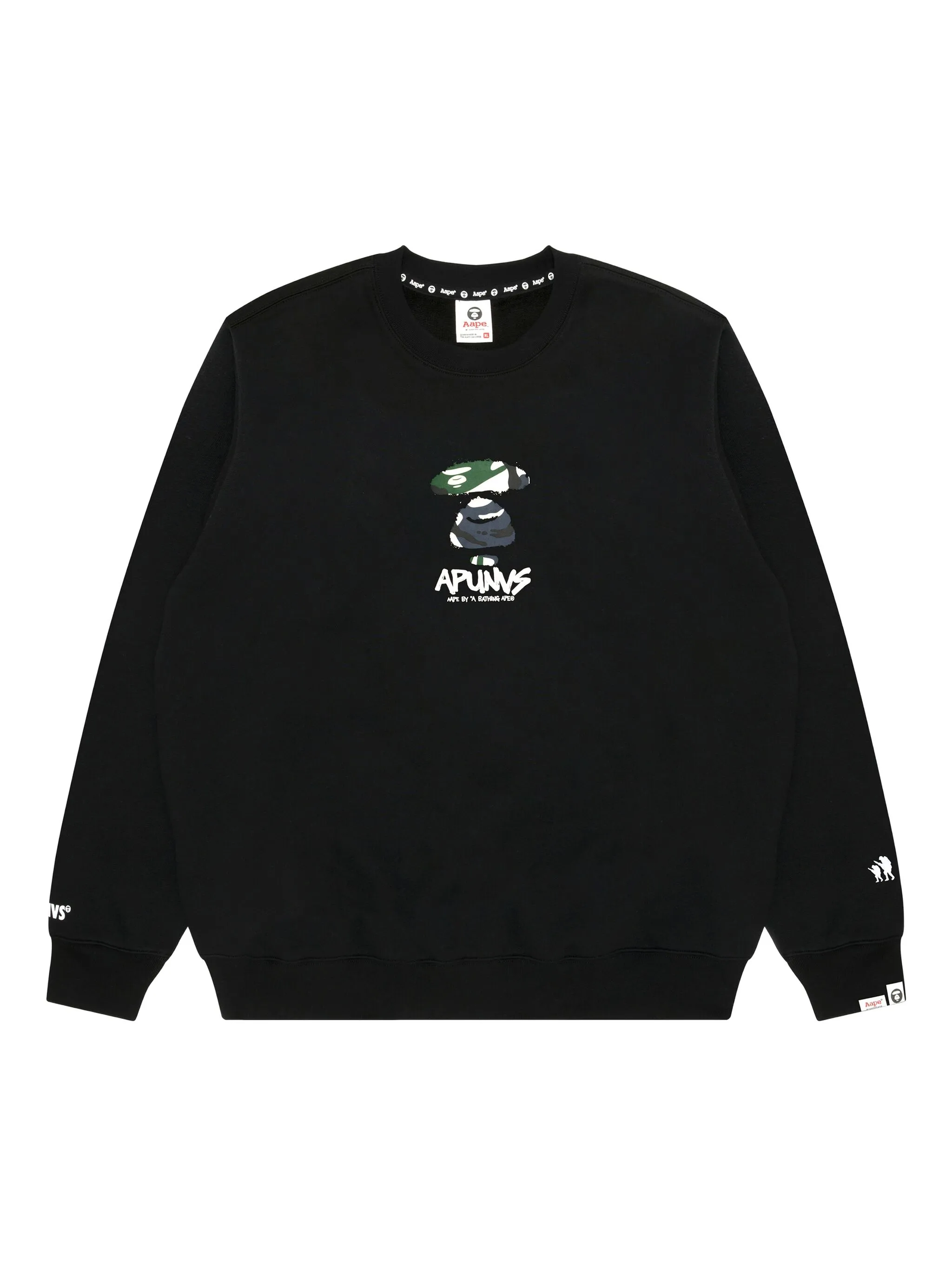 Толстовка с принтом Ape Head Aape By A Bathing Ape, черный
Толстовка с принтом Ape Head Aape By A Bathing Ape, черный