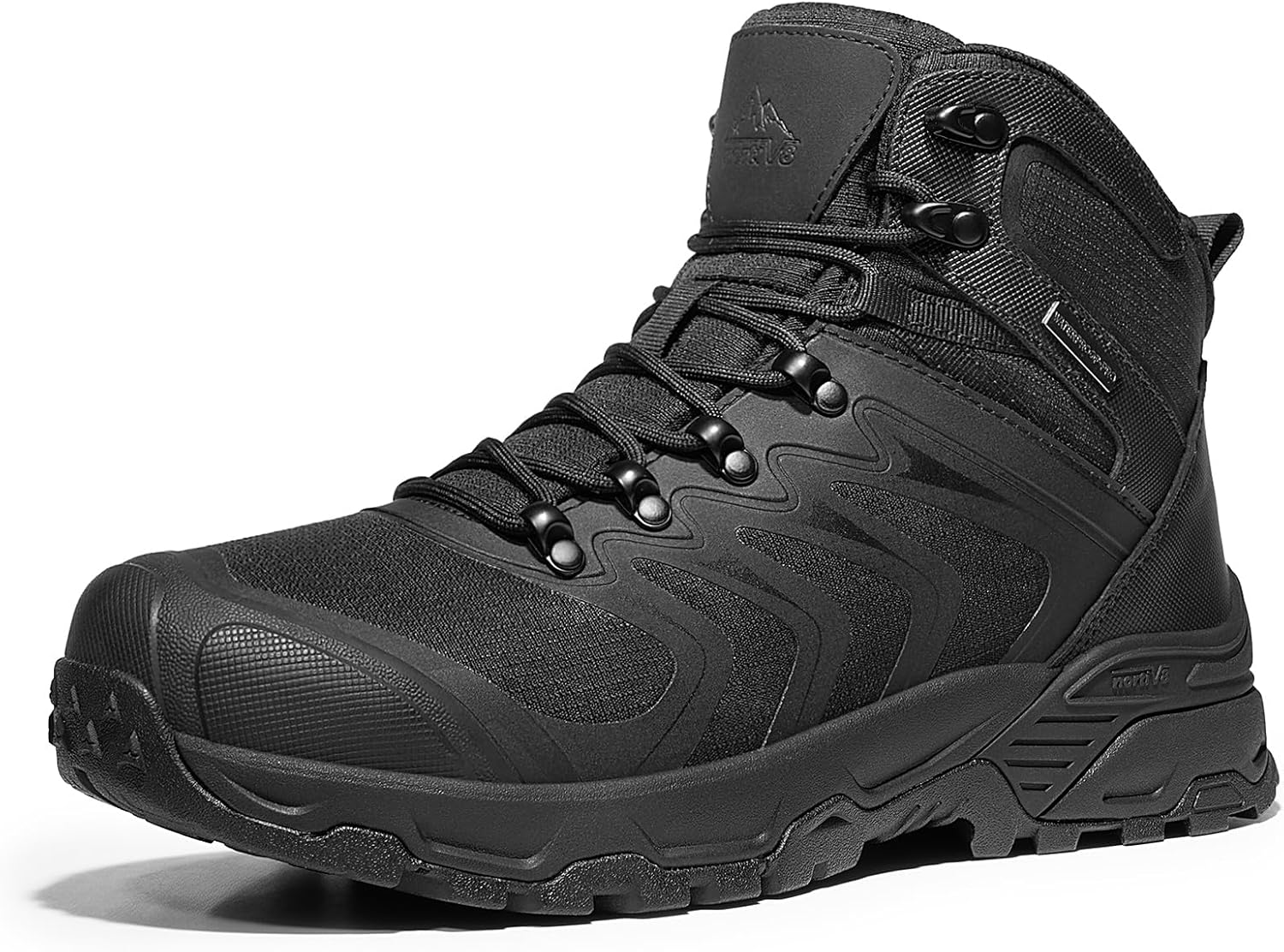Водонепроницаемые мужские туристические ботинки NORTIV 8 PRO, легкие, с противоскользящей подошвой и поддержкой свода стопы, для походов и кемпинга, обновленная модель Armadillo, черный
Водонепроницаемые мужские туристические ботинки NORTIV 8 PRO, легкие, с противоскользящей подошвой и поддержкой свода стопы, для походов и кемпинга, обновленная модель Armadillo, черный