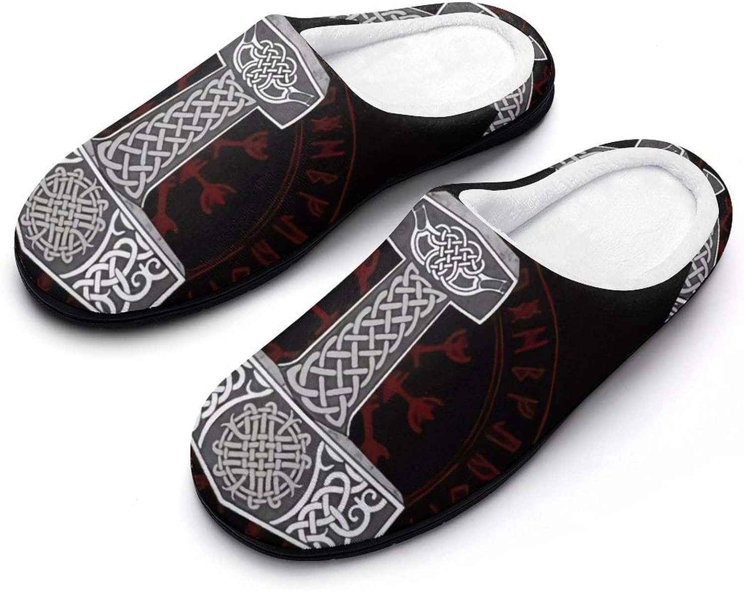 YXHZYHY Средневековые викинги Молот Тора Тапочки, удобные и мягкие зимние тапочки с памятым поролоном и хлопком, моющиеся тапочки с резиновой подошвой, Quake 1
YXHZYHY Средневековые викинги Молот Тора Тапочки, удобные и мягкие зимние тапочки с памятым поролоном и хлопком, моющиеся тапочки с резиновой подошвой, Quake 1
