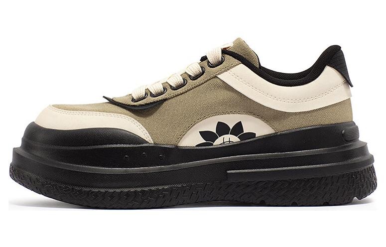 Кеды, скейтборд обувь женская низкая черный/бежевый 361°
Кеды, скейтборд обувь женская низкая черный/бежевый 361°