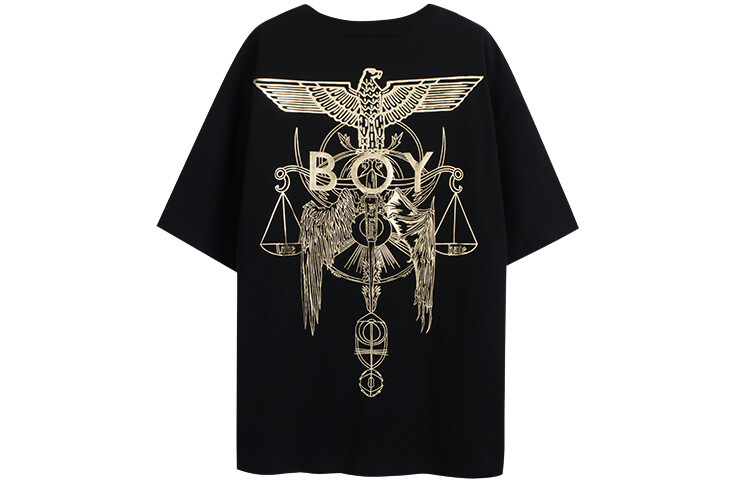 Футболка унисекс черная Boy London, черный
Футболка унисекс черная Boy London, черный