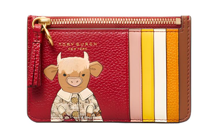 TORY BURCH Женский кардхолдер из коровьей кожи красный
TORY BURCH Женский кардхолдер из коровьей кожи красный