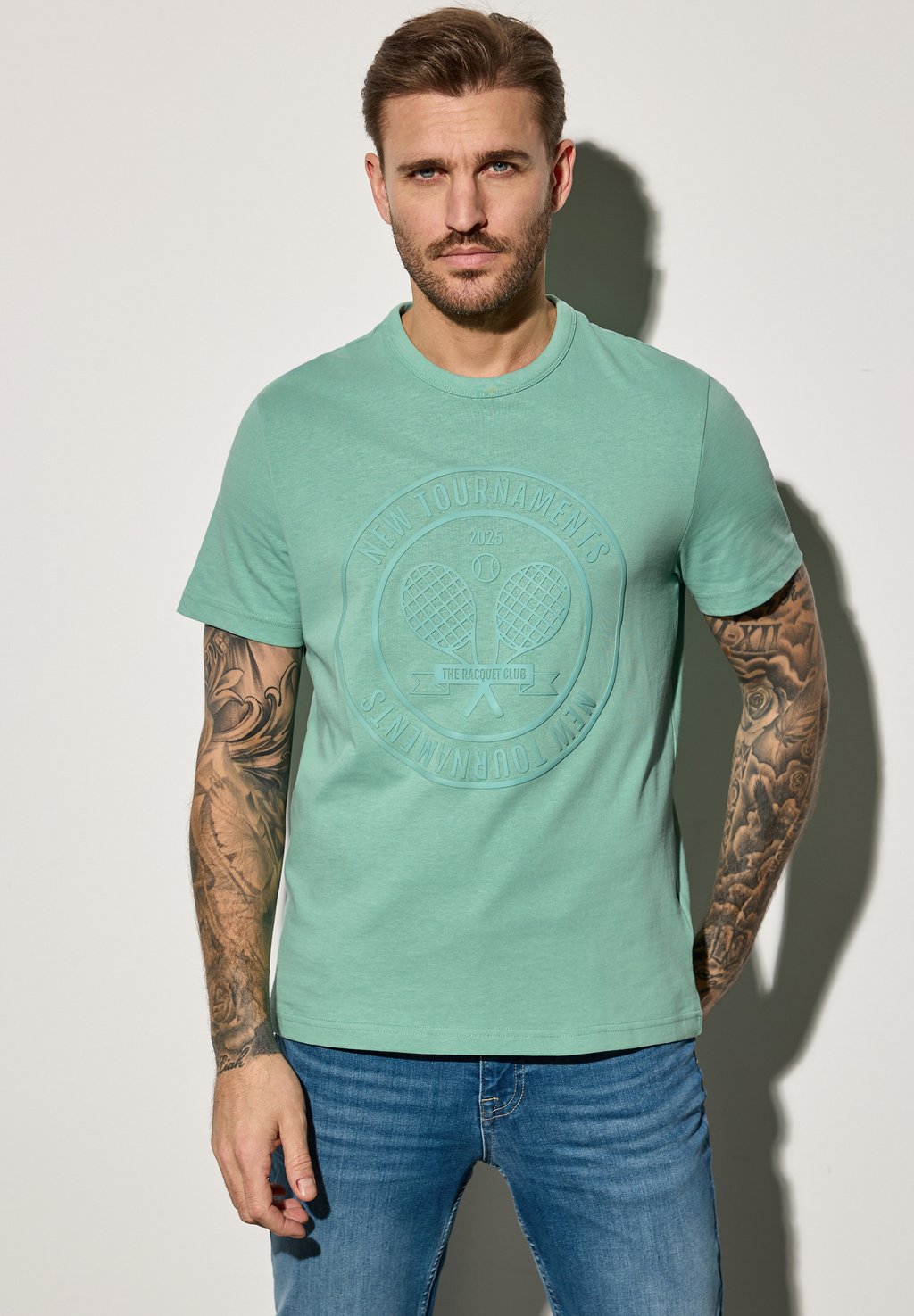 Футболка с принтом Street One MEN, мята
Футболка с принтом Street One MEN, мята