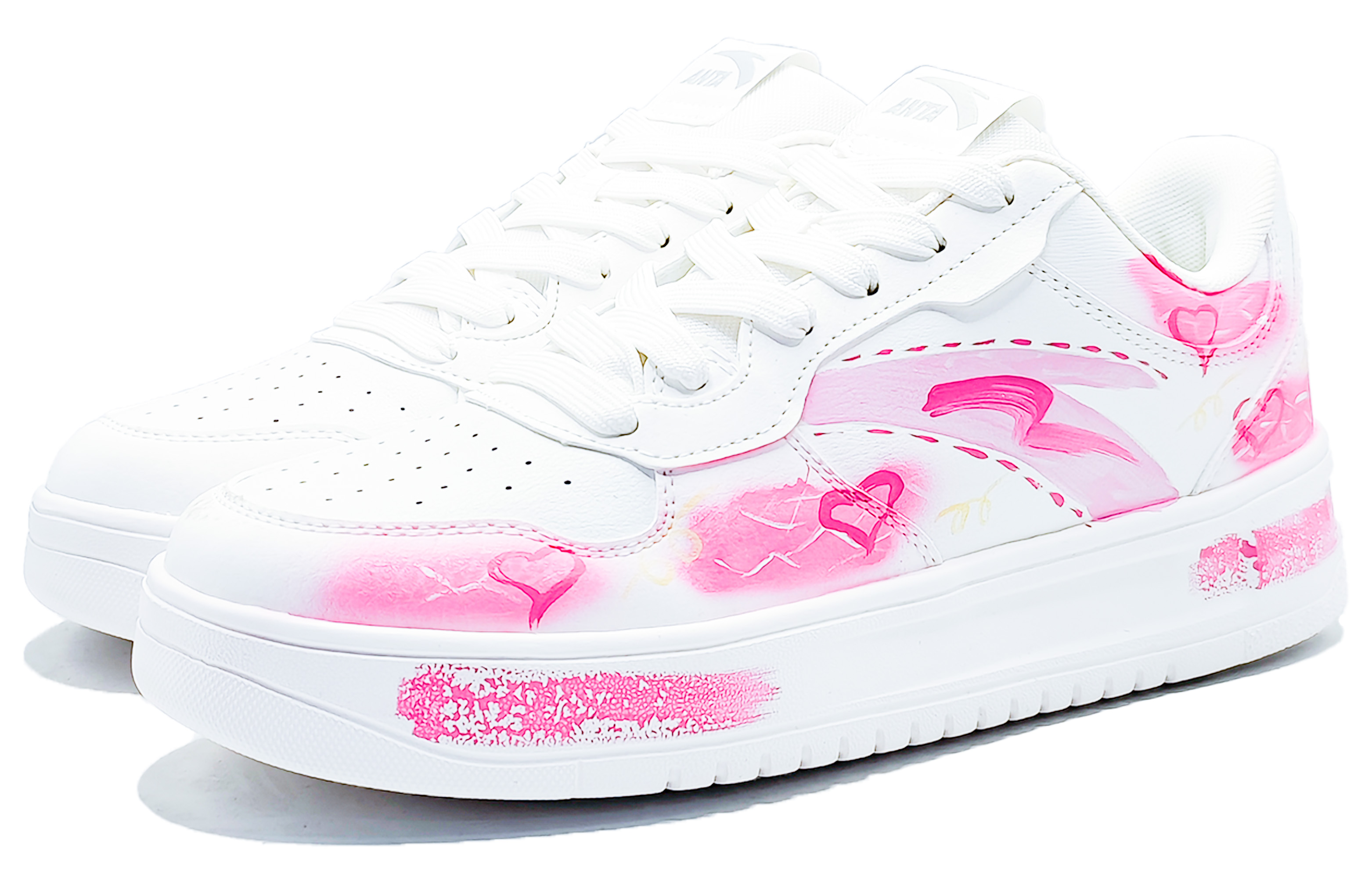 ANTA Свободные низкие мужские кроссовки для скейтбординга розового цвета
ANTA Свободные низкие мужские кроссовки для скейтбординга розового цвета