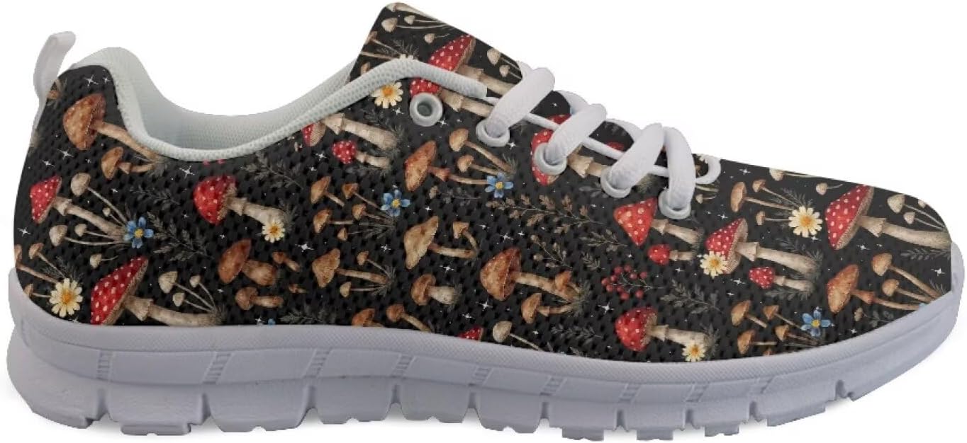 Гольф-обувь, модные кроссовки на шнуровке, легкие кроссовки для фитнеса, спортзала, тенниса, бега и походов Getelinseng, Aesthetic Mushroom Floral
Гольф-обувь, модные кроссовки на шнуровке, легкие кроссовки для фитнеса, спортзала, тенниса, бега и походов Getelinseng, Aesthetic Mushroom Floral