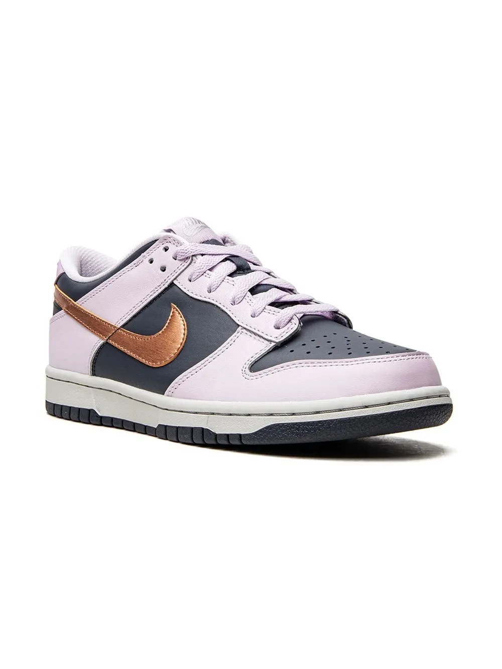 Кроссовки Dunk Low Copper Swoosh Nike Kids, синий 
Кроссовки Dunk Low Copper Swoosh Nike Kids, синий