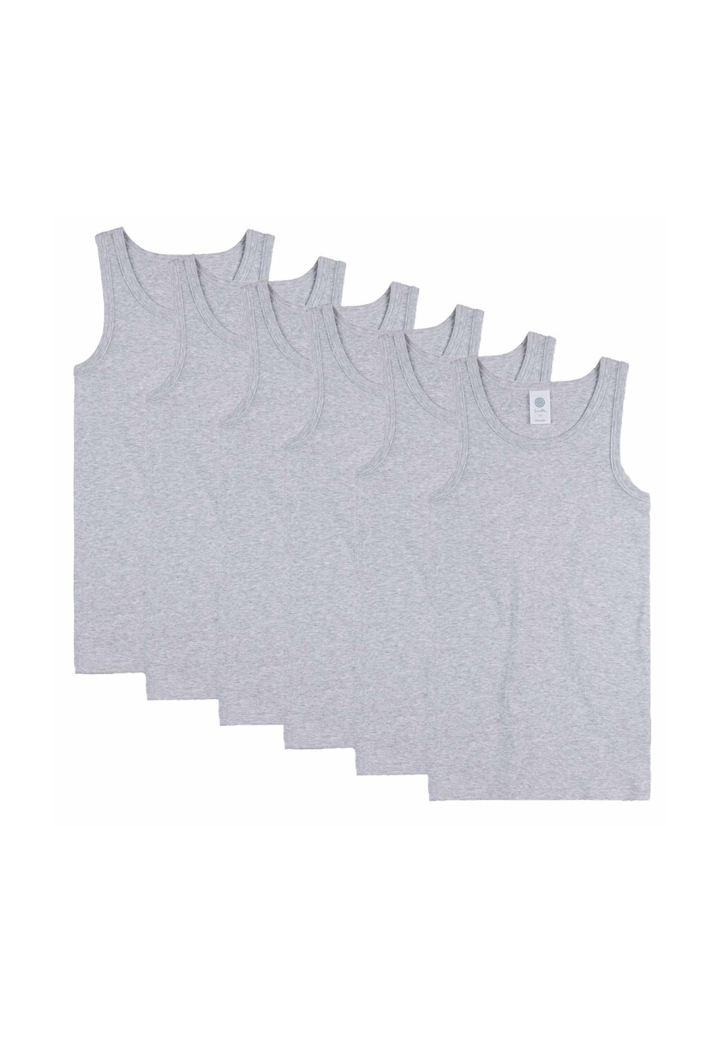 Комплект распашонок для мальчика, 6 шт.: рубашка без рукавов, майка, базовая модель, натуральный хлопок Sanetta, серый
Комплект распашонок для мальчика, 6 шт.: рубашка без рукавов, майка, базовая модель, натуральный хлопок Sanetta, серый