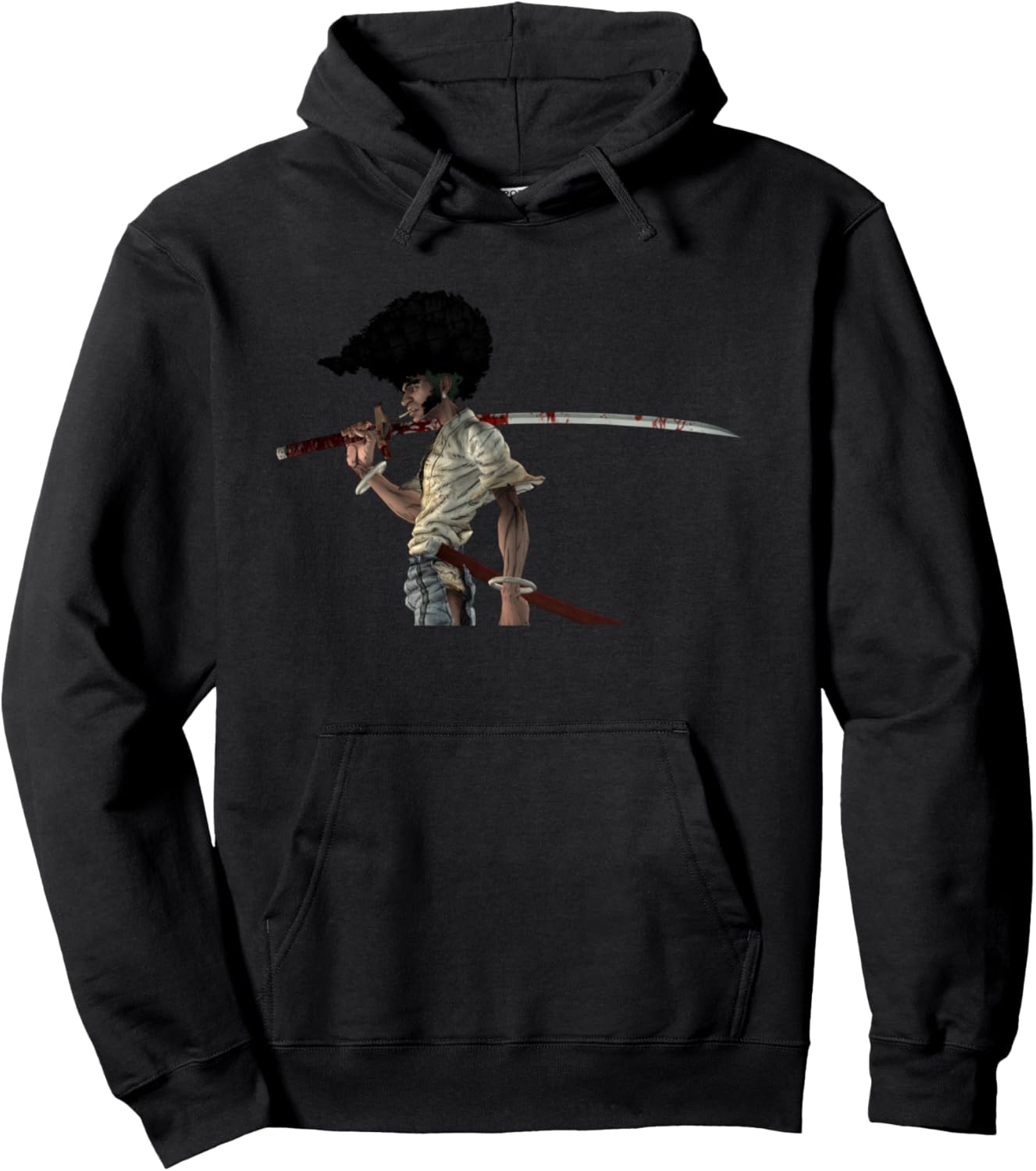 Худи Крутой афро-самурай, черное Warrior Mode
Худи Крутой афро-самурай, черное Warrior Mode