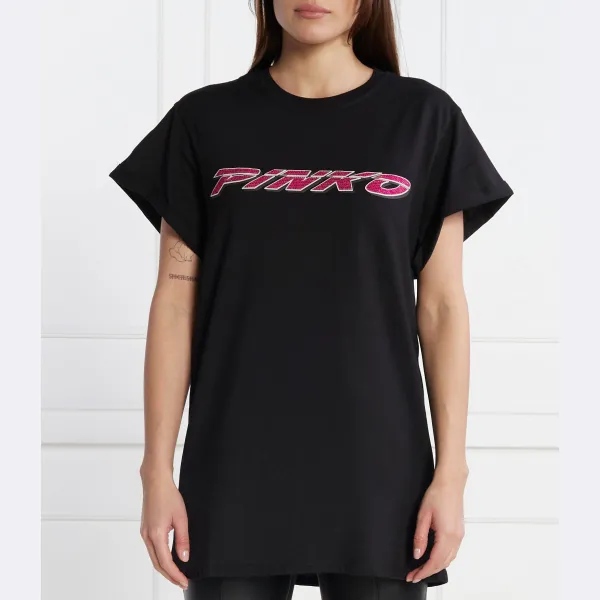 Футболка стандартного кроя Pinko, черный
Футболка стандартного кроя Pinko, черный