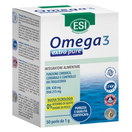 Омега-3 Extra Pure ESI 50 жемчужин Esi Srl
Омега-3 Extra Pure ESI 50 жемчужин Esi Srl
