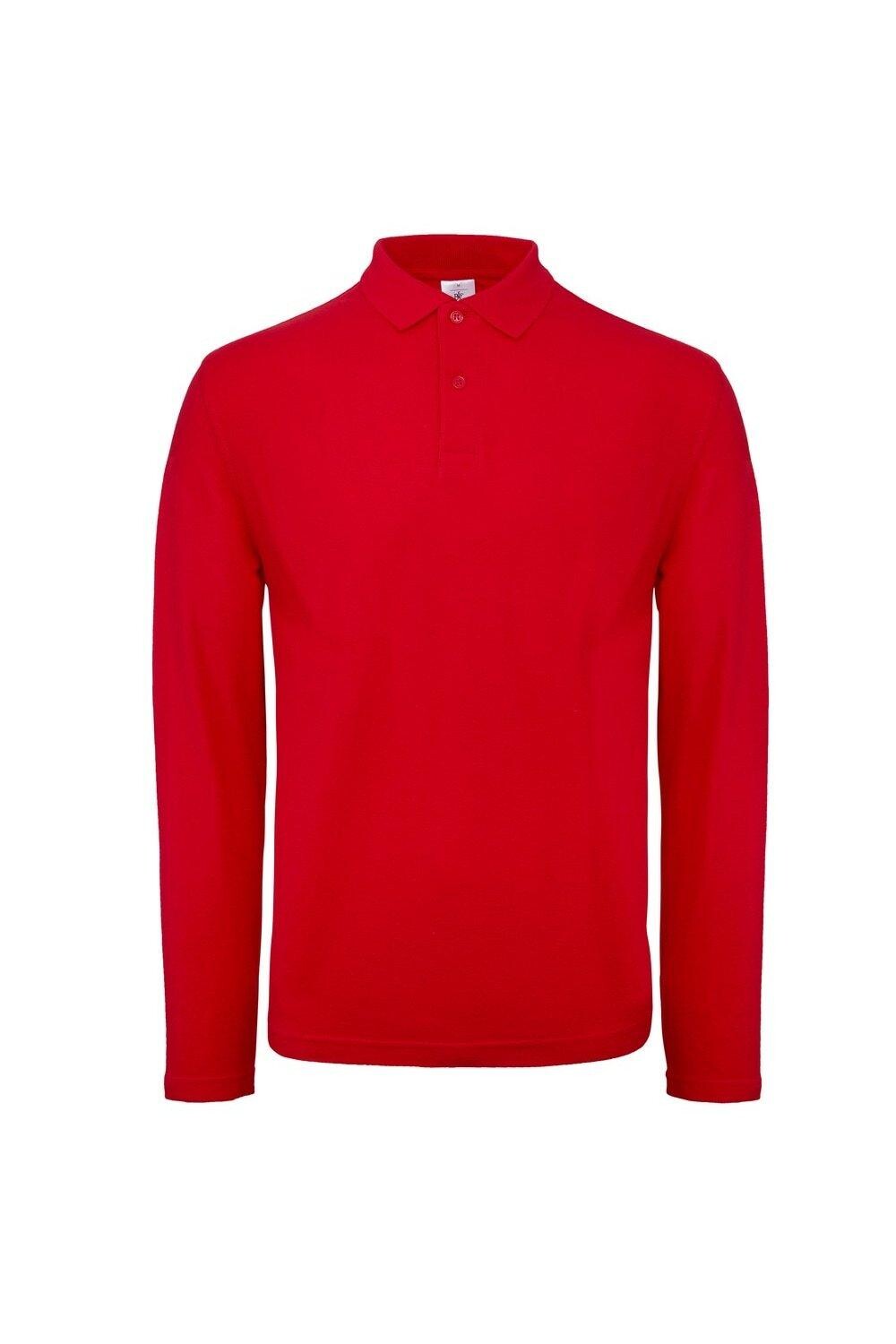 Рубашка поло с длинным рукавом Collection B&C, красный
Рубашка поло с длинным рукавом Collection B&C, красный
