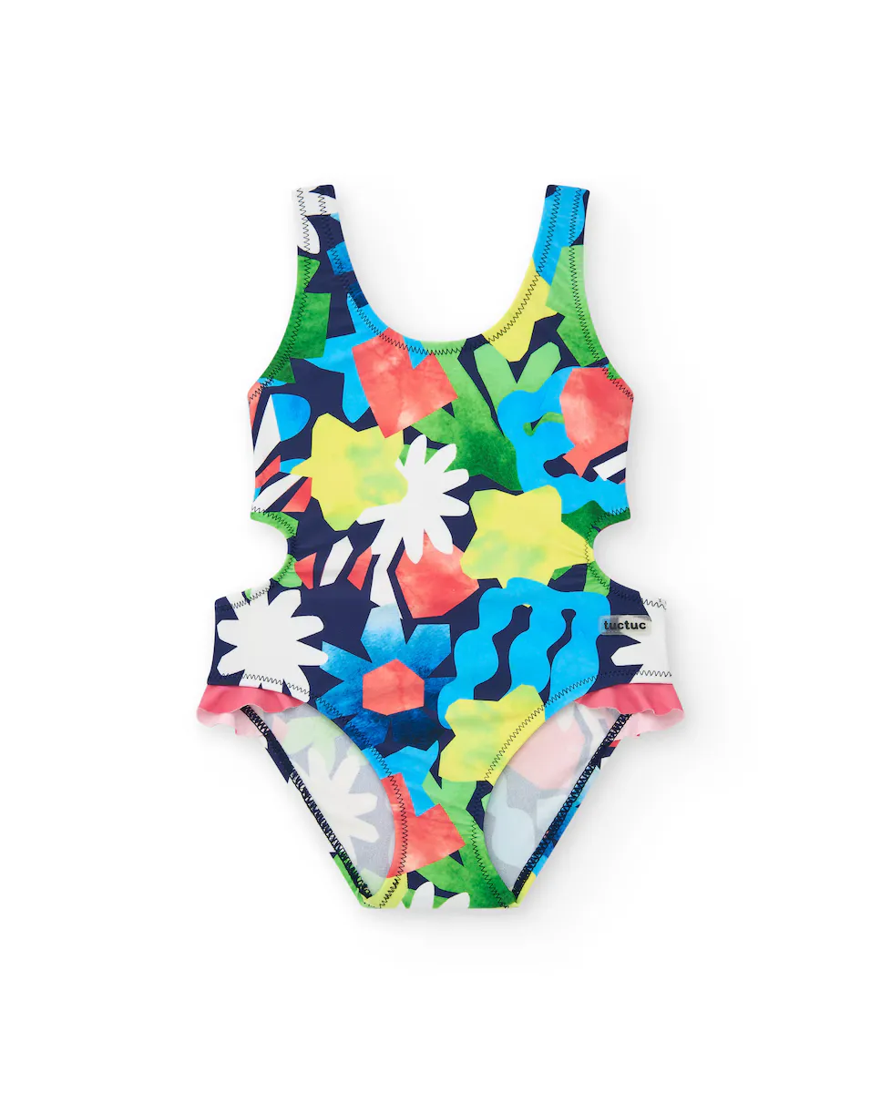 Купальник для девочки с принтом и разрезами по бокам Tuc tuc, мультиколор
Купальник для девочки с принтом и разрезами по бокам Tuc tuc, мультиколор