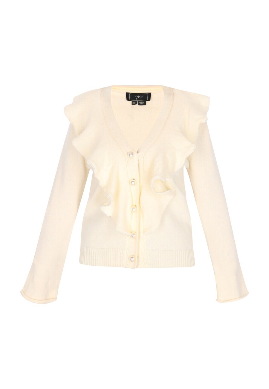 Вязаный кардиган faina Knit Cardigan, белый
Вязаный кардиган faina Knit Cardigan, белый