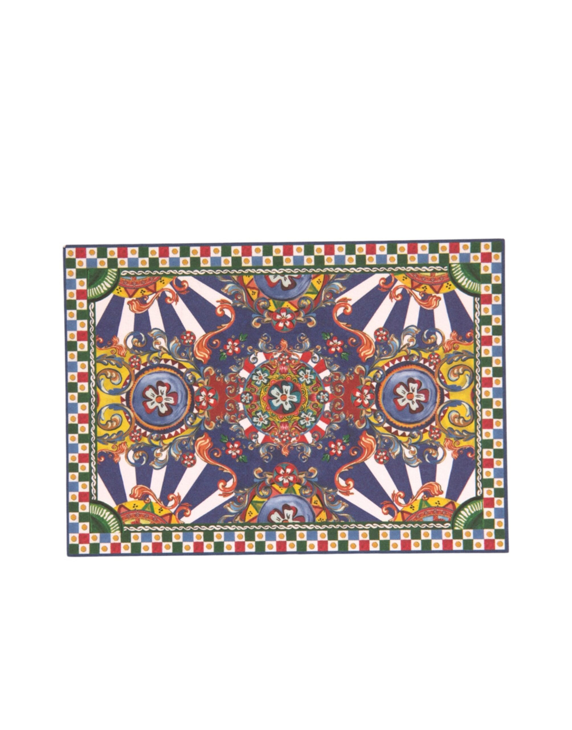 Многоцветный конверт-держатель для открыток Carretto Siciliano Dolce & Gabbana, мультиколор
Многоцветный конверт-держатель для открыток Carretto Siciliano Dolce & Gabbana, мультиколор