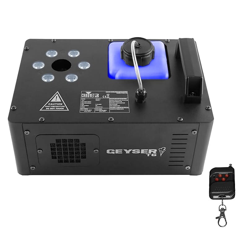 Дымогенератор Chauvet Geyser T6 Pyrotechnic Effects-Style Fog Machine
Дымогенератор Chauvet Geyser T6 Pyrotechnic Effects-Style Fog Machine