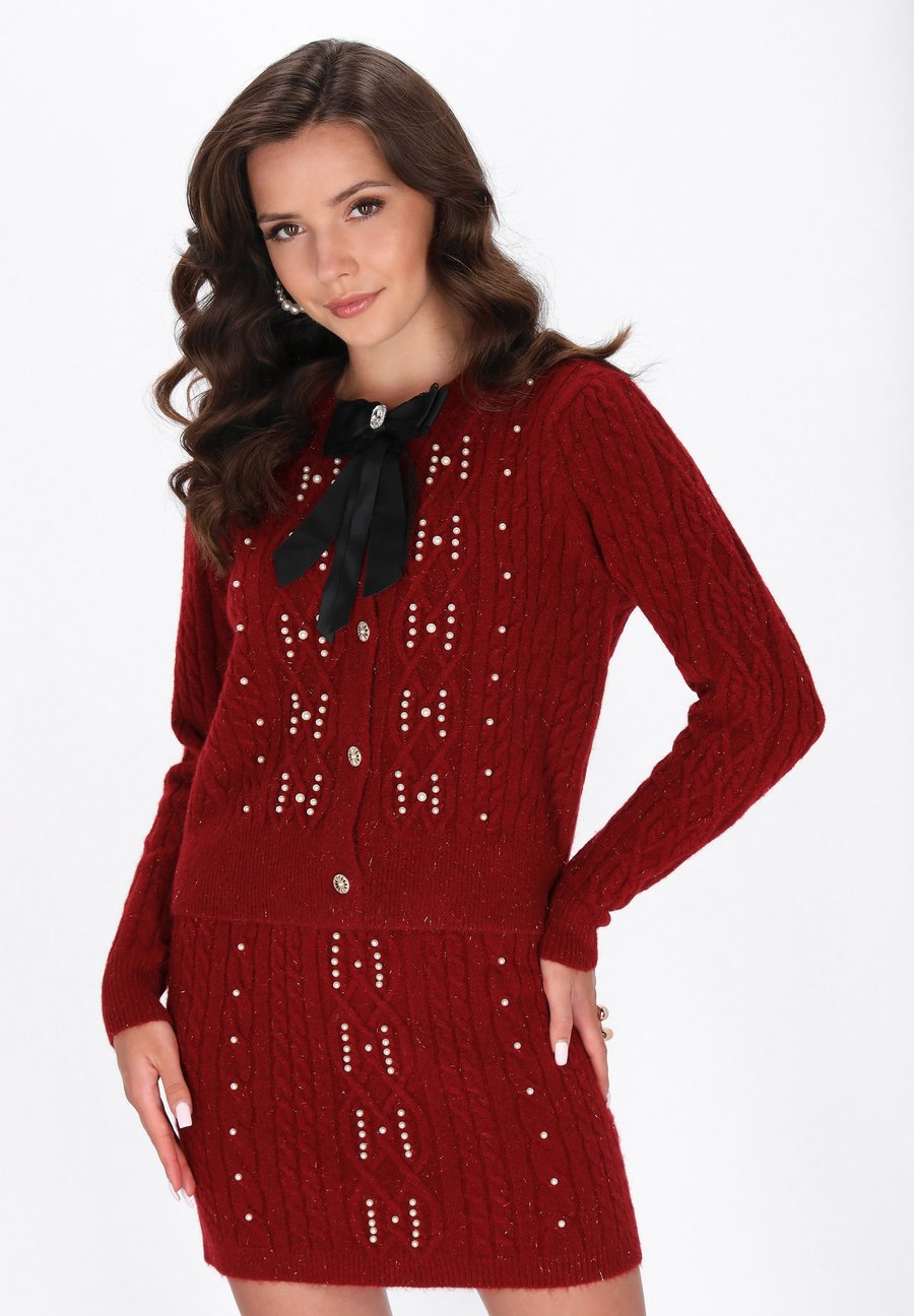 Кардиган faina Cardigan, Burgundy/Red
Кардиган faina Cardigan, Burgundy/Red