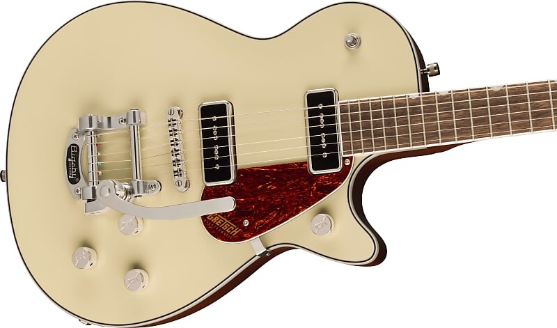 Электрогитара - Gretsch G5210T-P90 Electromatic Jet Two 90 - Vintage White
Электрогитара - Gretsch G5210T-P90 Electromatic Jet Two 90 - Vintage White