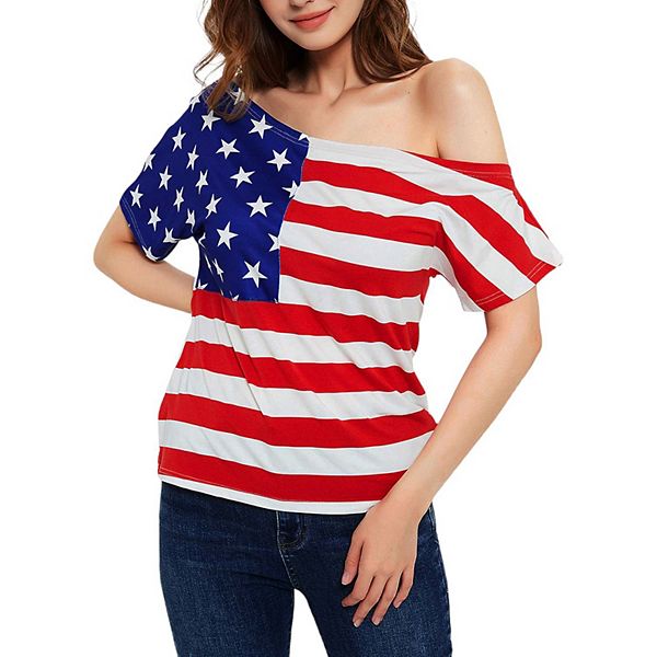 Футболка женская American USA Flag July 4th Patriotic Anna-Kaci
Футболка женская American USA Flag July 4th Patriotic Anna-Kaci