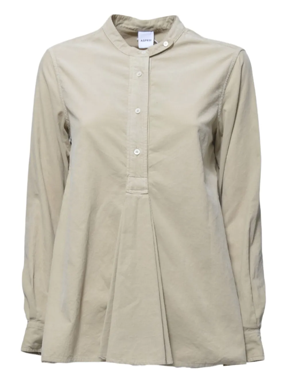 Плиссированная рубашка на пуговицах ASPESI, нейтральный
Плиссированная рубашка на пуговицах ASPESI, нейтральный