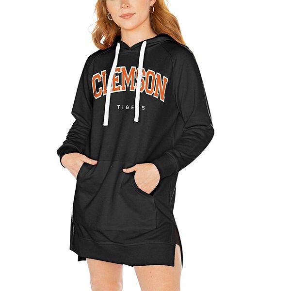 Женское черное худи-платье Clemson Tigers Take a Knee Raglan Gameday Couture
Женское черное худи-платье Clemson Tigers Take a Knee Raglan Gameday Couture