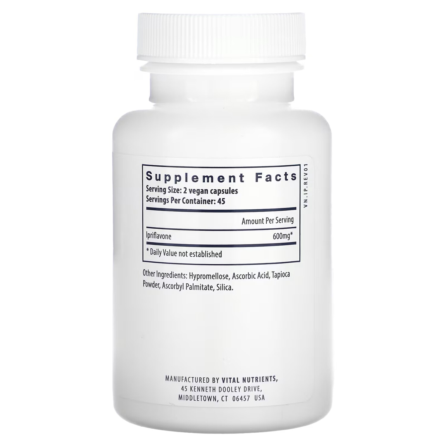 Иприфлавон Vital Nutrients, 90 капсул
Иприфлавон Vital Nutrients, 90 капсул