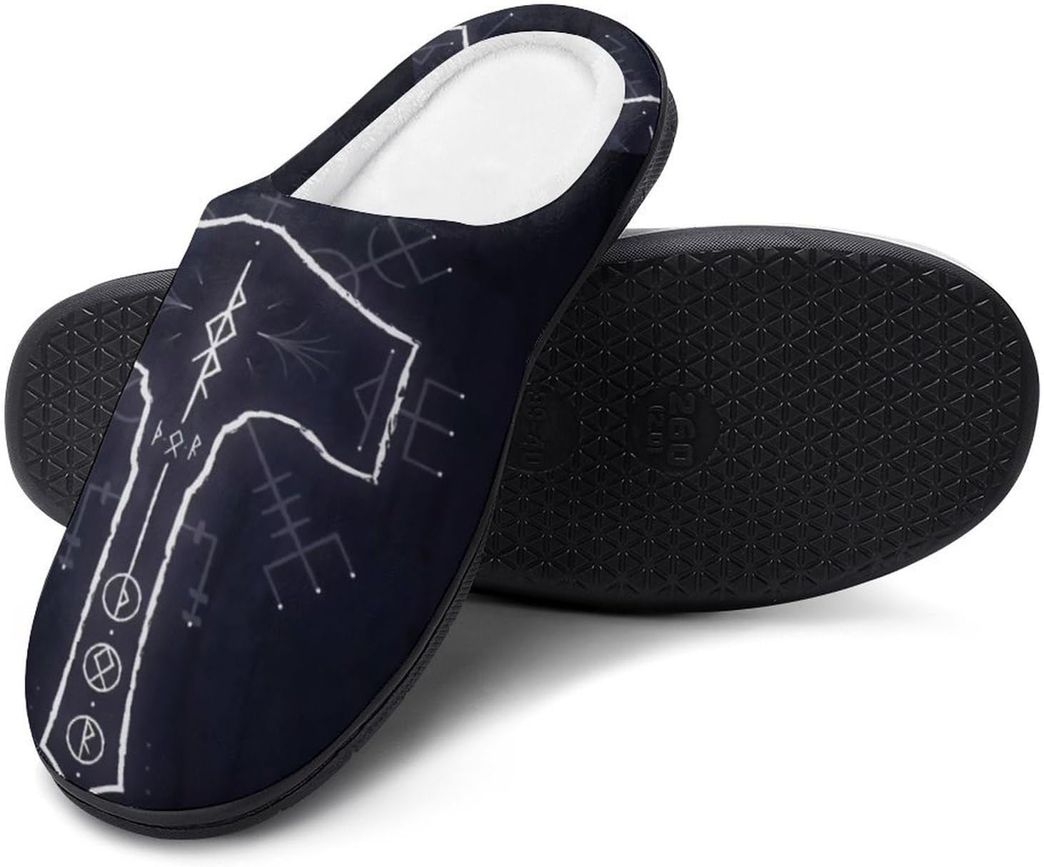 Мужские домашние хлопковые тапочки для спальни и гостиной / моющиеся, зимние теплые пушистые домашние тапочки, интересные нескользящие тапочки викинга Yxhzyhy, Quake 1
Мужские домашние хлопковые тапочки для спальни и гостиной / моющиеся, зимние теплые пушистые домашние тапочки, интересные нескользящие тапочки викинга Yxhzyhy, Quake 1