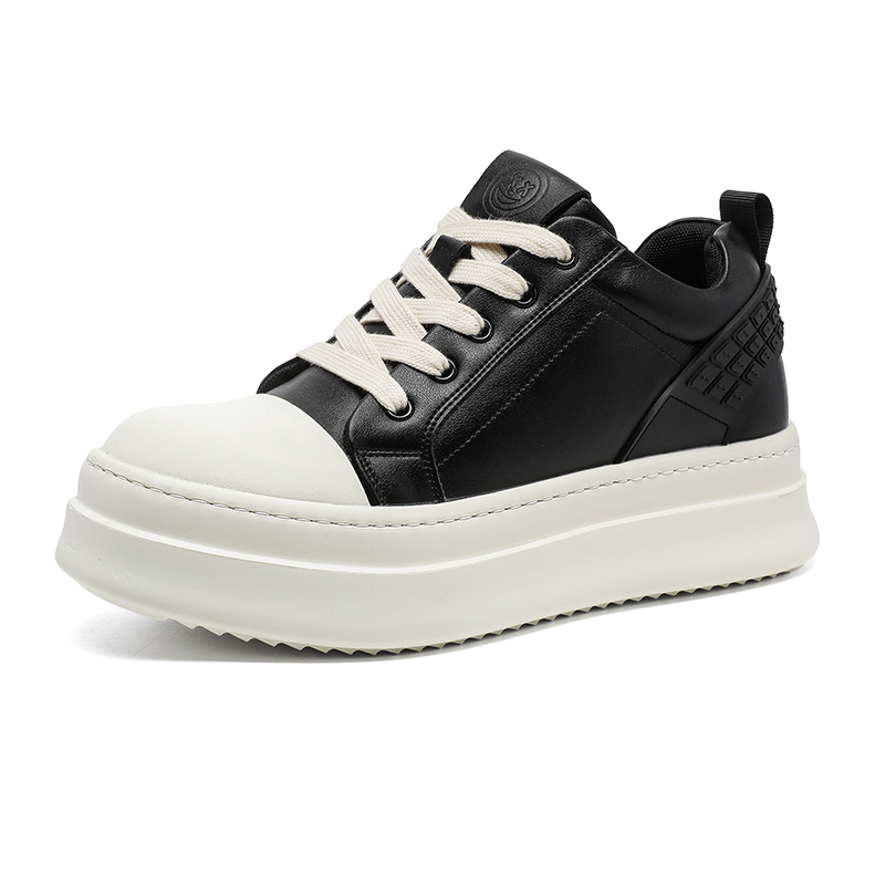 Мужские низкие кроссовки для скейтбординга со скрытым клином, увеличивающие рост на 7 см JETRAM, Black
Мужские низкие кроссовки для скейтбординга со скрытым клином, увеличивающие рост на 7 см JETRAM, Black