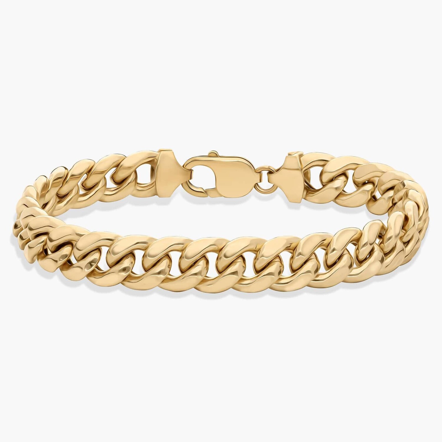 9-дюймовый браслет Miami Cuban Link из 14-каратного желтого золота (11 мм) Blue Nile 
9-дюймовый браслет Miami Cuban Link из 14-каратного желтого золота (11 мм) Blue Nile