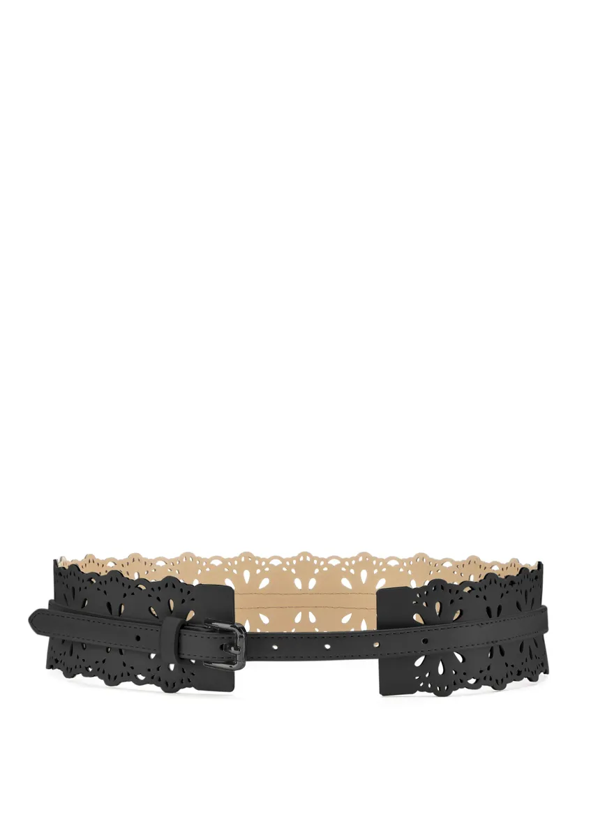 LASCANA поясной ремень с модными вырезами, пояс для платья и комбинезона, пояс для живота, черный
LASCANA поясной ремень с модными вырезами, пояс для платья и комбинезона, пояс для живота, черный